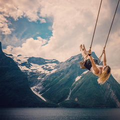 Solid Oak Personalised Medium Swing | Oak & Rope Company