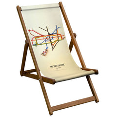 Vintage Inspired Wooden Deckchair- Tate by Tube Sling