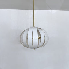 Mid Century Acrylic Pendant | Vintage Lighting