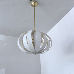 Mid Century Acrylic Pendant | Vintage Lighting