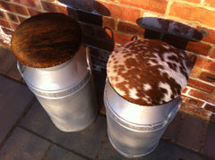 Milk Churn Stool Top