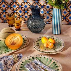 Set of 4 Blue & White Floral Table Napkins | Cass By JJ