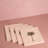 Set of 4 Palm Tree Table Napkins | Cass By JJ