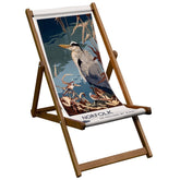 Vintage Inspired Wooden Deckchair- Norfolk- National Railway Museum Poster