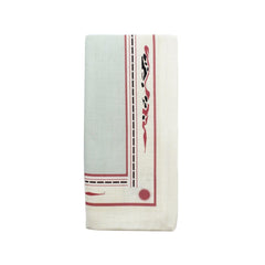 The Ophelia' Blue & Red Striped Napkin