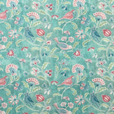 suzani jade fabric floral