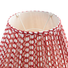 Fermoie | Wicker Red Lampshade