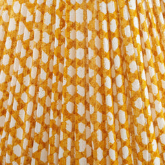 Fermoie | Wicker Yellow Lampshade