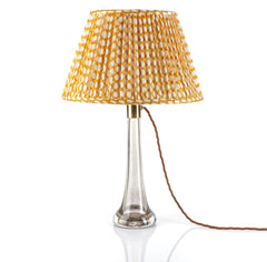 Fermoie | Wicker Yellow Lampshade