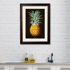 1812 Pineapple Study Framed Print