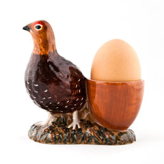 Dachshund with Egg Cup Quail