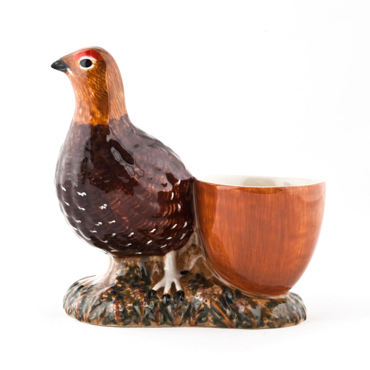 Red Grouse with Egg Cup