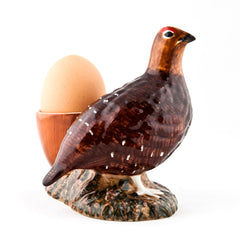Red Grouse with Egg Cup