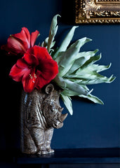 Rhino Flower Vase