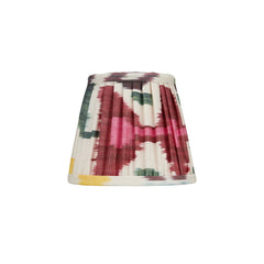 Silk Colourful Ikat Gathered Empire Lampshade
