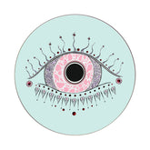Rosie Evil Eye' Green & Pink Placemat