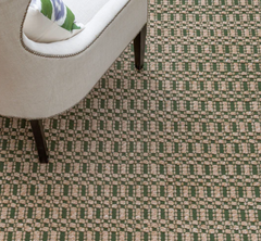 Jennifer Manners Mougins Flatwoven Forest Green Rug
