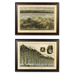 C.1838 Audubon's Herons Framed Vintage Prints