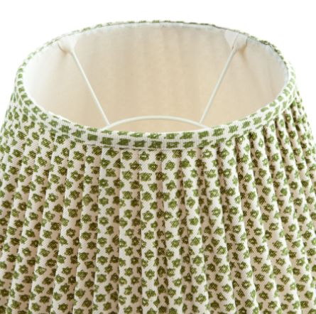 Marden' Gathered Empire Green Lampshade