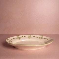 Green Shell Hand-painted Serving Plate | Casa by JJ