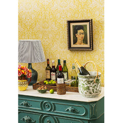 Serving Pair of Rattan Trays in Classic Brown | Casa JJ