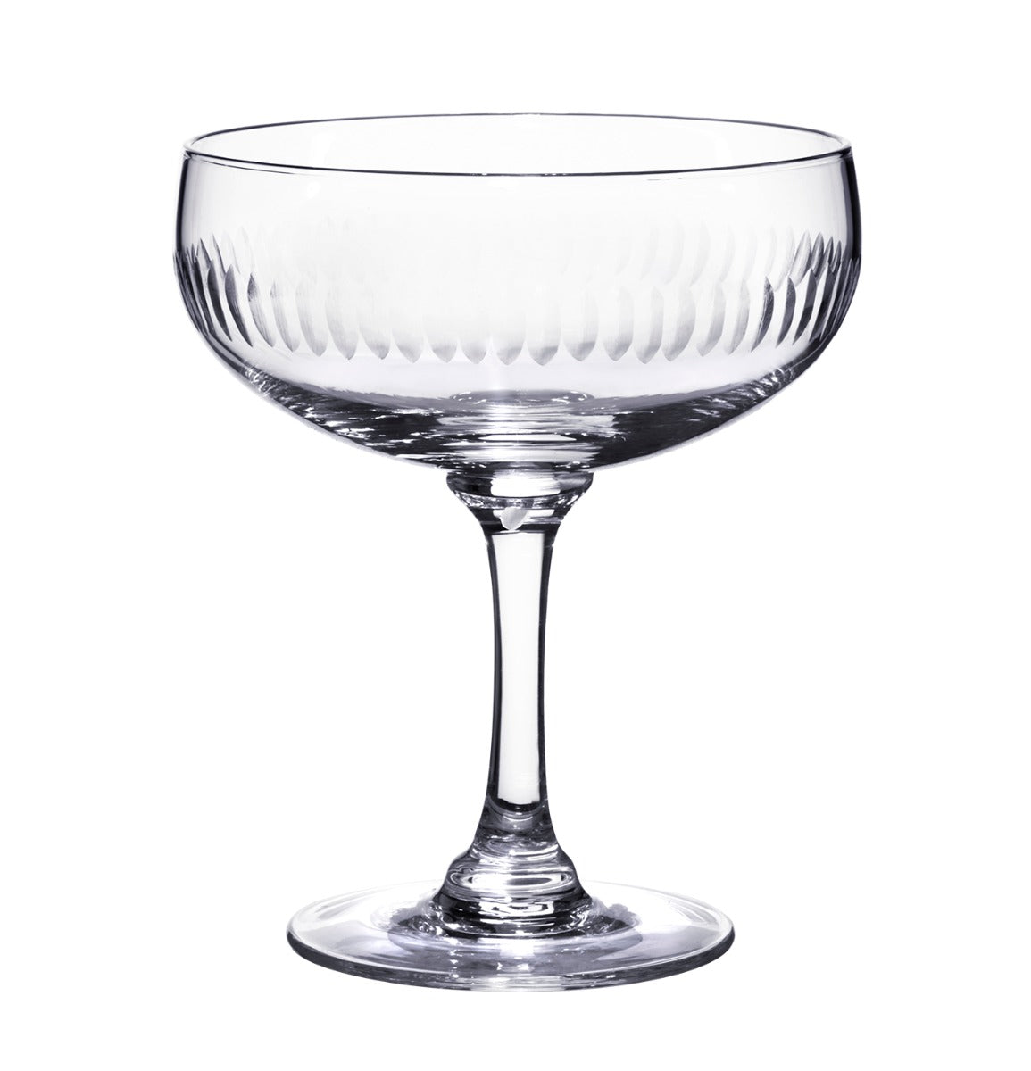 The vintage list Crystal Cocktail Glass
