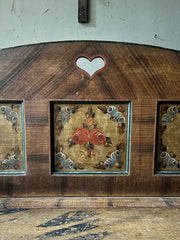Superb Decorative Painted Antique Box Bench | John Cornall