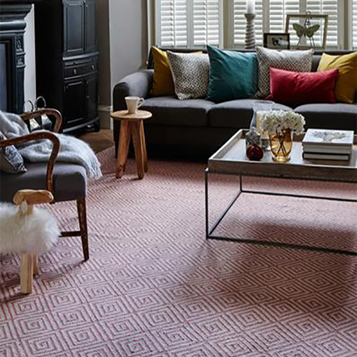 Jennifer Manners New Zealand Wool Tribe Red Rug