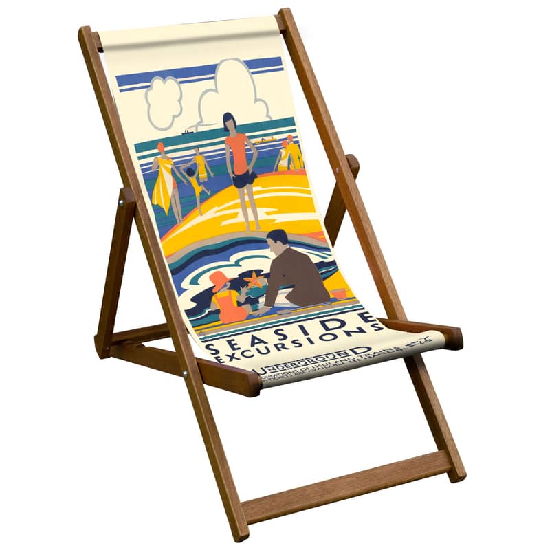 vintage retro deckchair south harrow underground