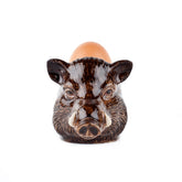 Wild Boar Face Egg Cup Quail Ceramics