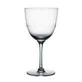Set of 6 Crystal Red Wine Glasses with Lens Design | The Vintage List
