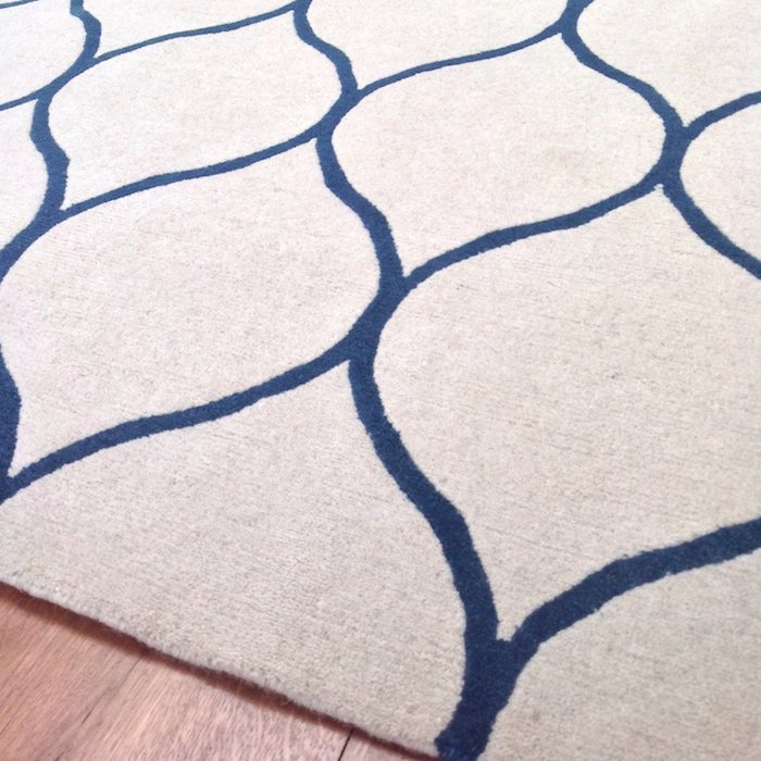 Drops Handwoven New Zealand Wool Rug 