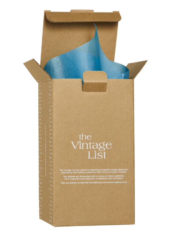 The Vintage List Crystal Table Carafe with Spears Design