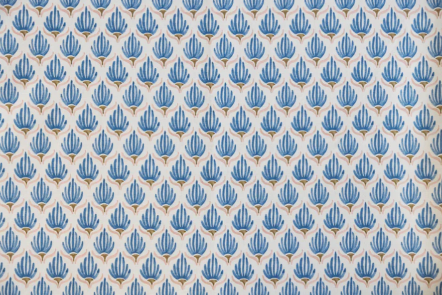 Mews Furnishings Tulips in Persian Rose & Pink Fabric