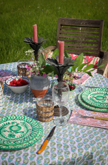 Mews Furnishings Nellie Tablecloth in Green