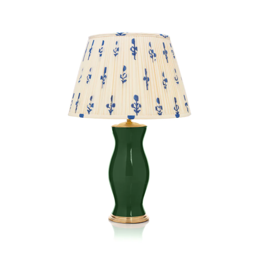 Rosana Lonsdale Blue Rose Gathered Straight Empire Lampshade