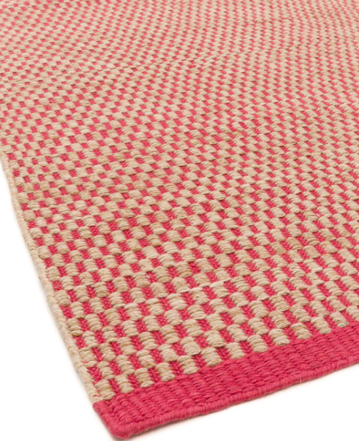 Jennifer Manners Antibes Flatwoven Pink Candy Rug