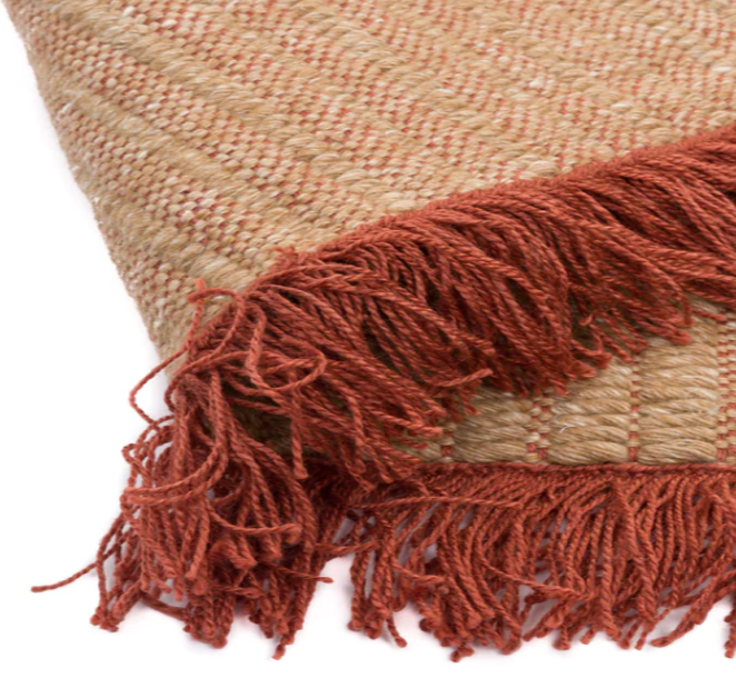 Jennifer Manners Marseille Flatwoven Terracotta Rug