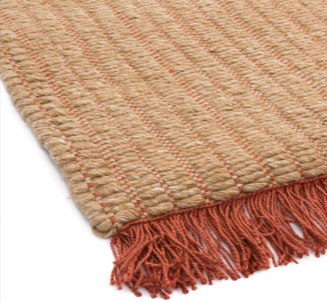 Jennifer Manners Marseille Flatwoven Terracotta Rug