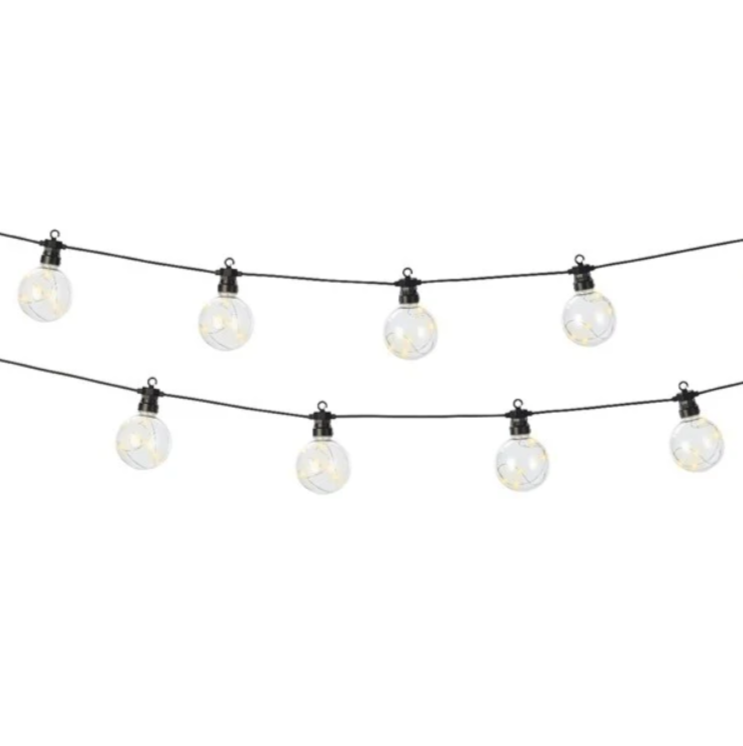 Indoor Outdoor Festoon Lights with Micro LED bulbs