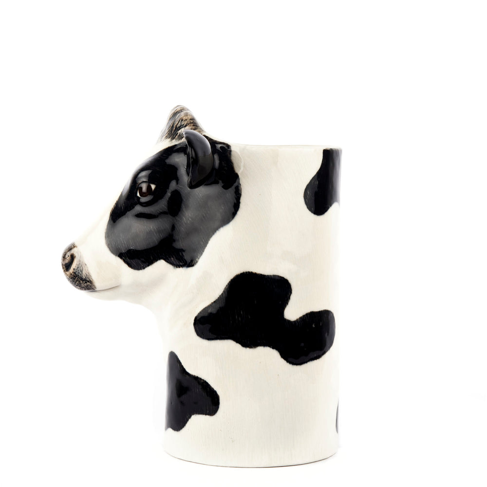 Fresian Cow Utensil Pot | Quail Ceramics