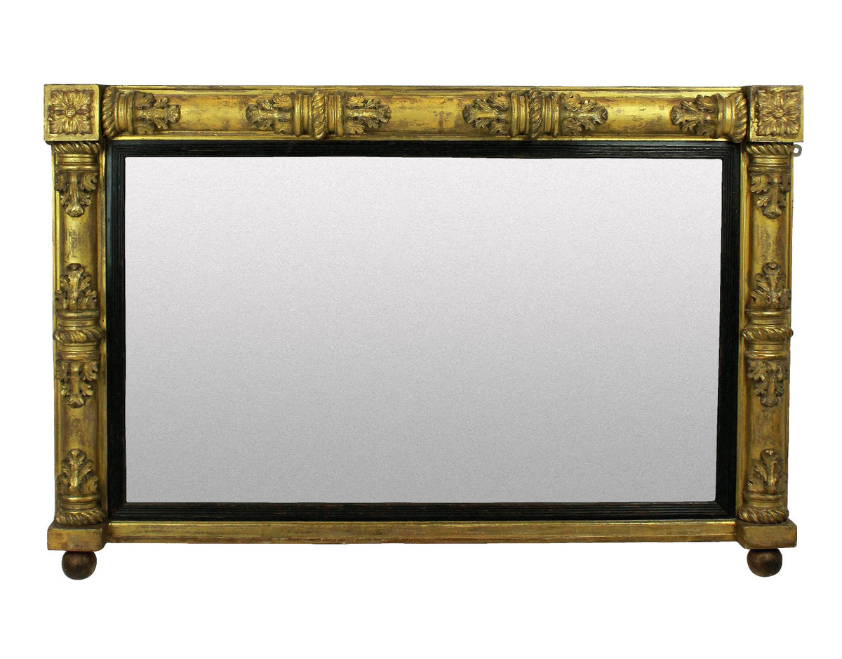 An Overscale 30's French Gilt Wood Sunburst Mirror 