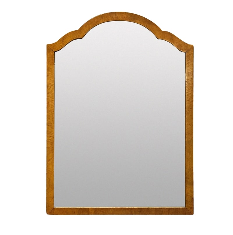 Antique Queen Style Walnut Dressing Mirror