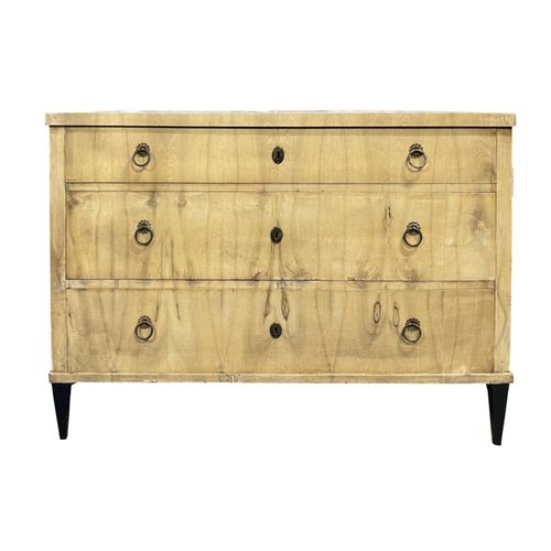 19th Century Antique Biedermeier Commode/ Chest of Drawers