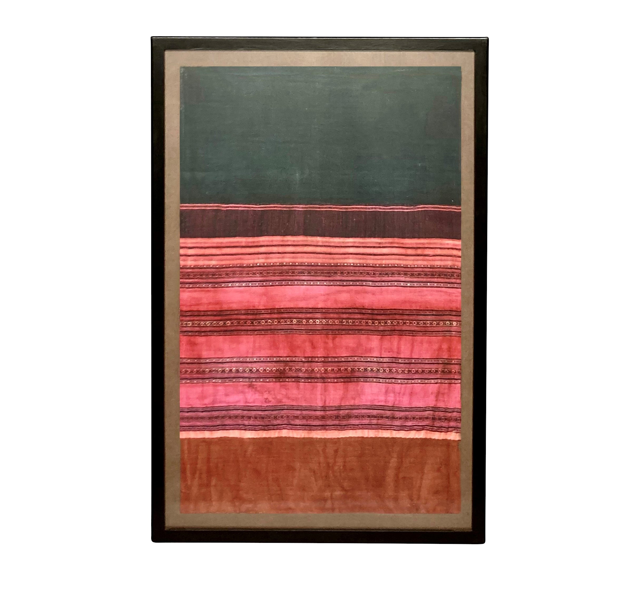 Set of Three Lanna Hand-Woven Textiles, Northern Thailand c.1950s