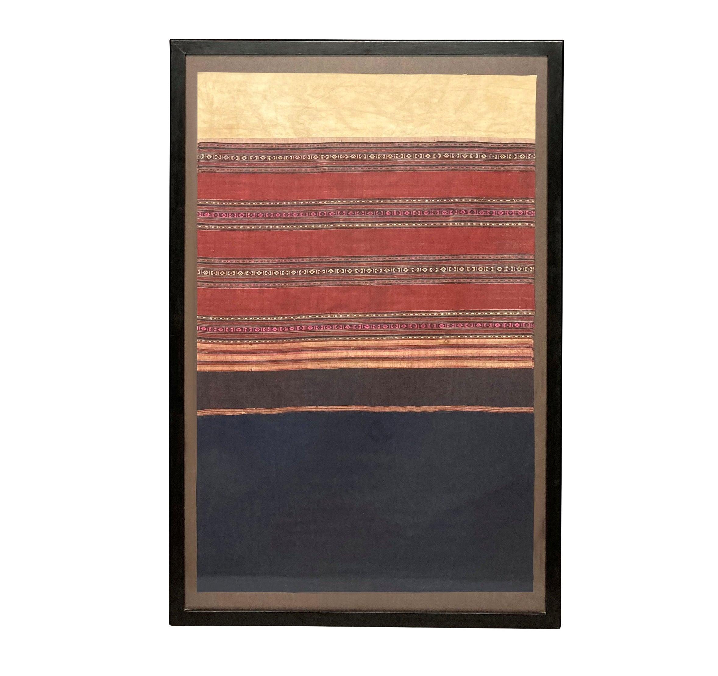Set of Three Lanna Hand-Woven Textiles, Northern Thailand c.1950s