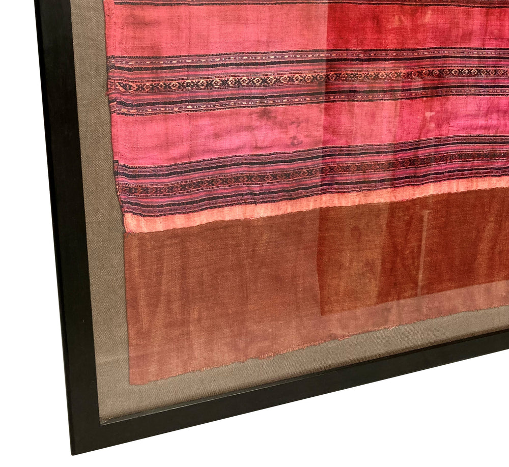 Set of Three Lanna Hand-Woven Textiles, Northern Thailand c.1950s