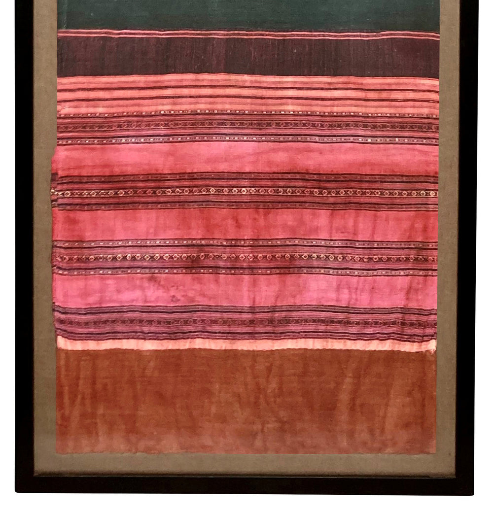 Set of Three Lanna Hand-Woven Textiles, Northern Thailand c.1950s