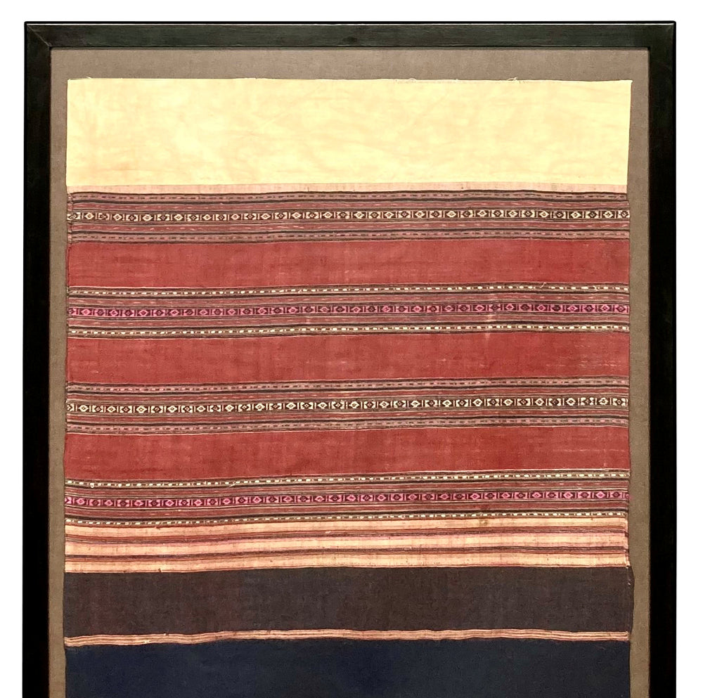Set of Three Lanna Hand-Woven Textiles, Northern Thailand c.1950s