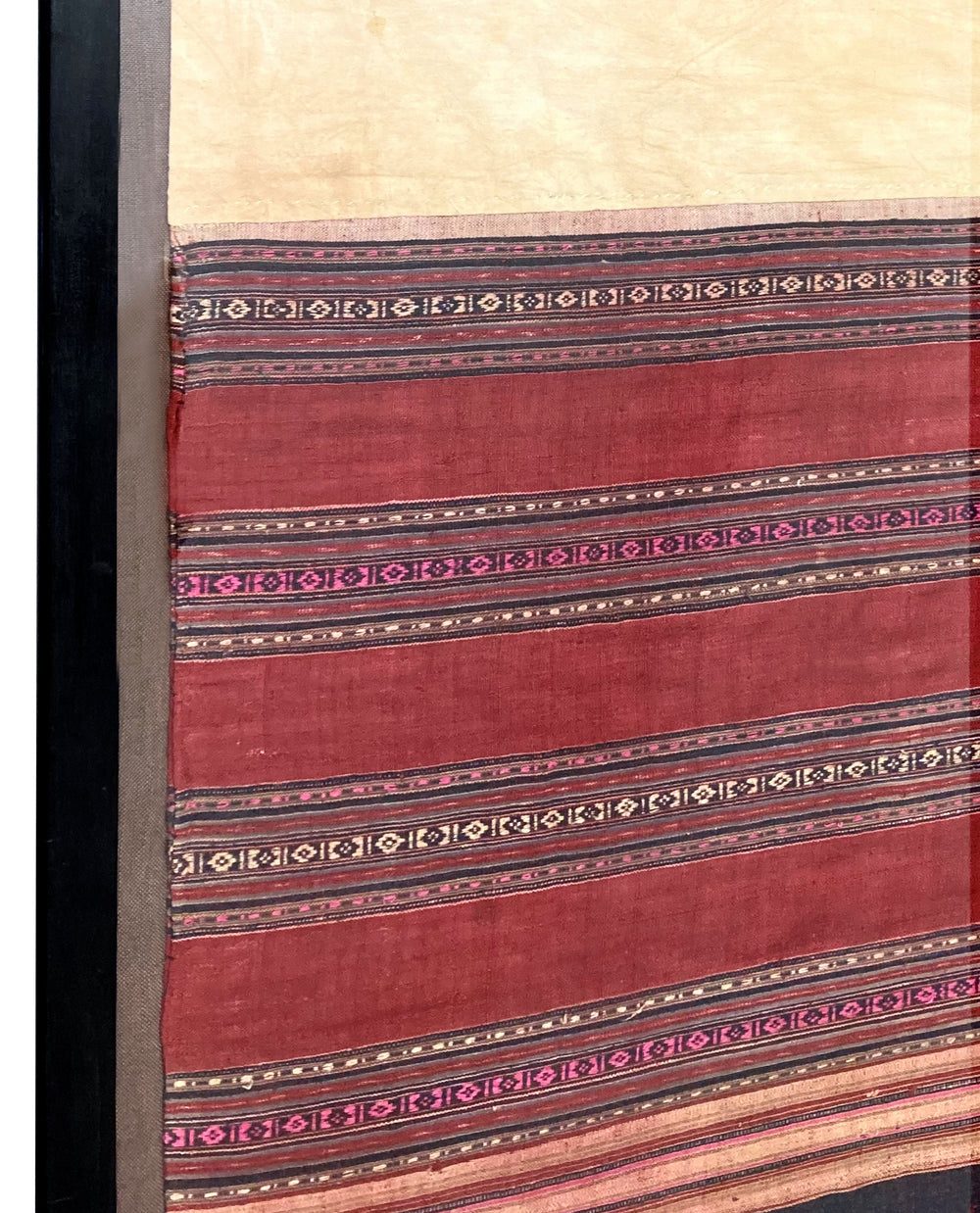 Set of Three Lanna Hand-Woven Textiles, Northern Thailand c.1950s